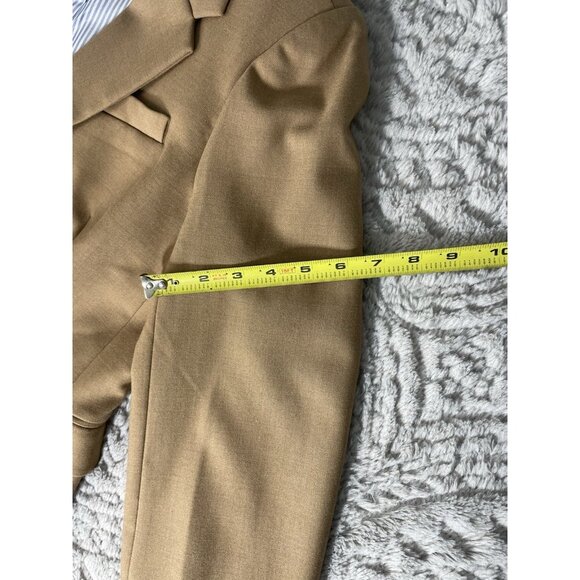 J CREW navy NWOT Schoolboy Blazer Satin Lined Gold Buttons Size 12 never worn - Picture 5 of 9